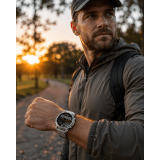 Smartwatch Microwear DM59- Grey Silicone