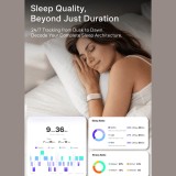 Microwear LC115 Fitness Tracker - Black Textile