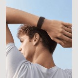 Microwear LC115 Fitness Tracker - Black Textile