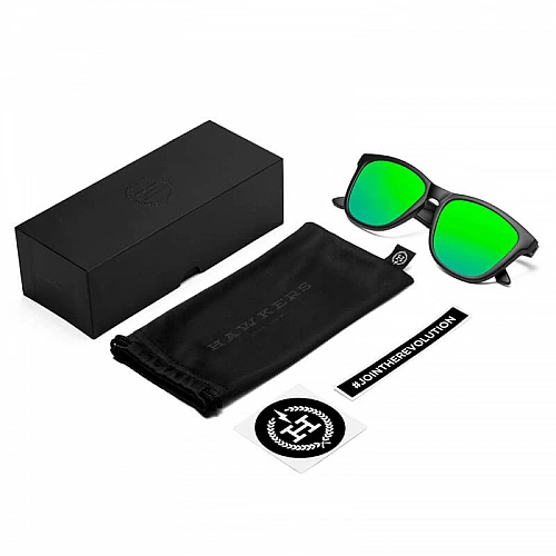 HAWKERS Carbon Black - Emerald One / Polarized HAWKERS Carbon Black - Emerald One / Polarized