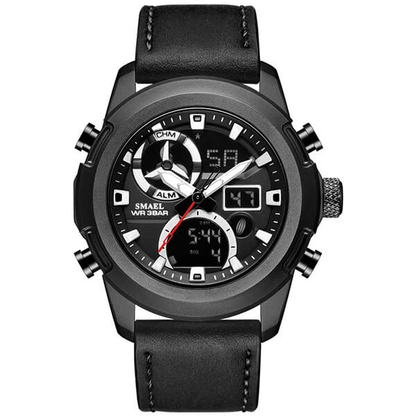 SMAEL 1426 Sports Watch Military Dual Display - Black SMAEL 1426 Sports Watch Military Dual Display - Black