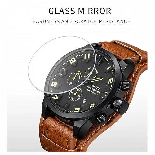 SMAEL 9076 Sports Watch Military Chrono - Brown SMAEL 9076 Sports Watch Military Chrono - Brown