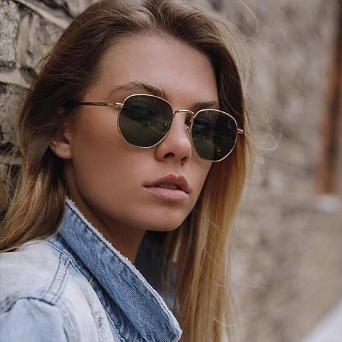 D.Franklin Classic Hexagon Gold DFKSUN0411