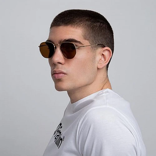 D.Franklin Classic Hexagon Gold Brown DFKSUN0412