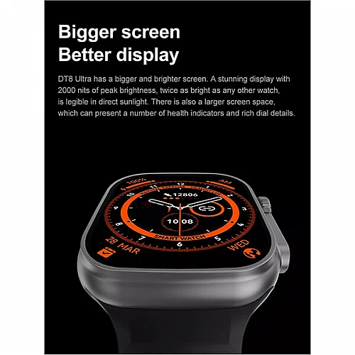 Smartwatch Microwear T800 Ultra - Orange