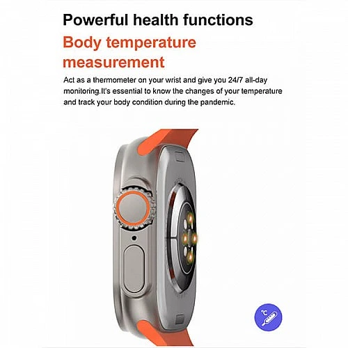 Smartwatch Microwear T800 Ultra - Black