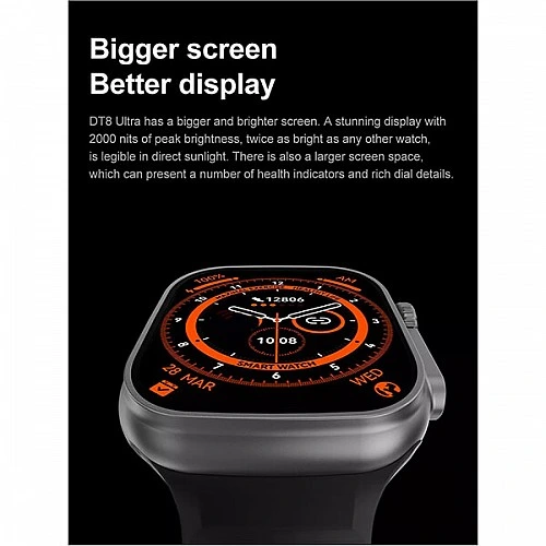 Smartwatch Microwear T800 Ultra - Black