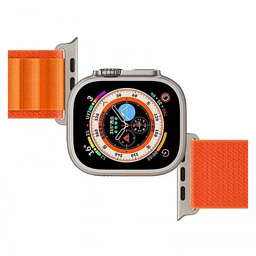 ΛΟΥΡΙ CANVAS OCEAN/ALPINE LOOP fit for 42/44/45/49mmmm - Orange ΛΟΥΡΙ CANVAS OCEAN/ALPINE LOOP fit for 42/44/45/49mmmm - Orange