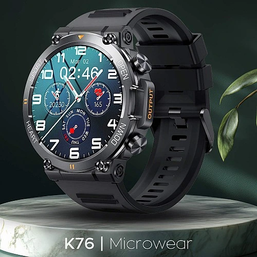 Smartwatch Bakeey  K76 Pro - Black