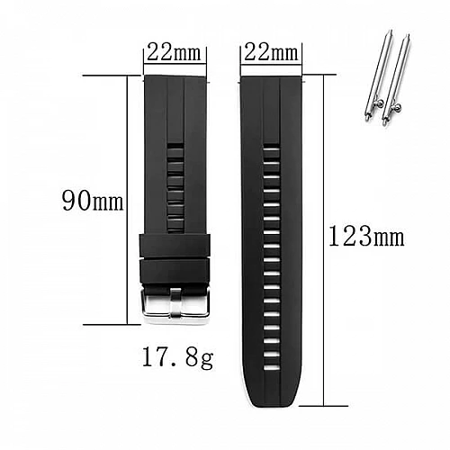 Bakeey Λουράκι ΜΕΤΑΛΛΙΚΟ Milan 22mm με Quick Release- Black Steel Bakeey Λουράκι ΜΕΤΑΛΛΙΚΟ Milan 22mm με Quick Release- Black Steel