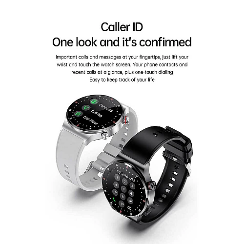 Smartwatch Microwear QW33 - Steel Silver Smartwatch Microwear QW33 - Steel Silver