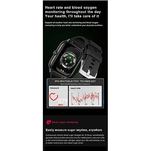 Smartwatch Microwear F12 - Pink