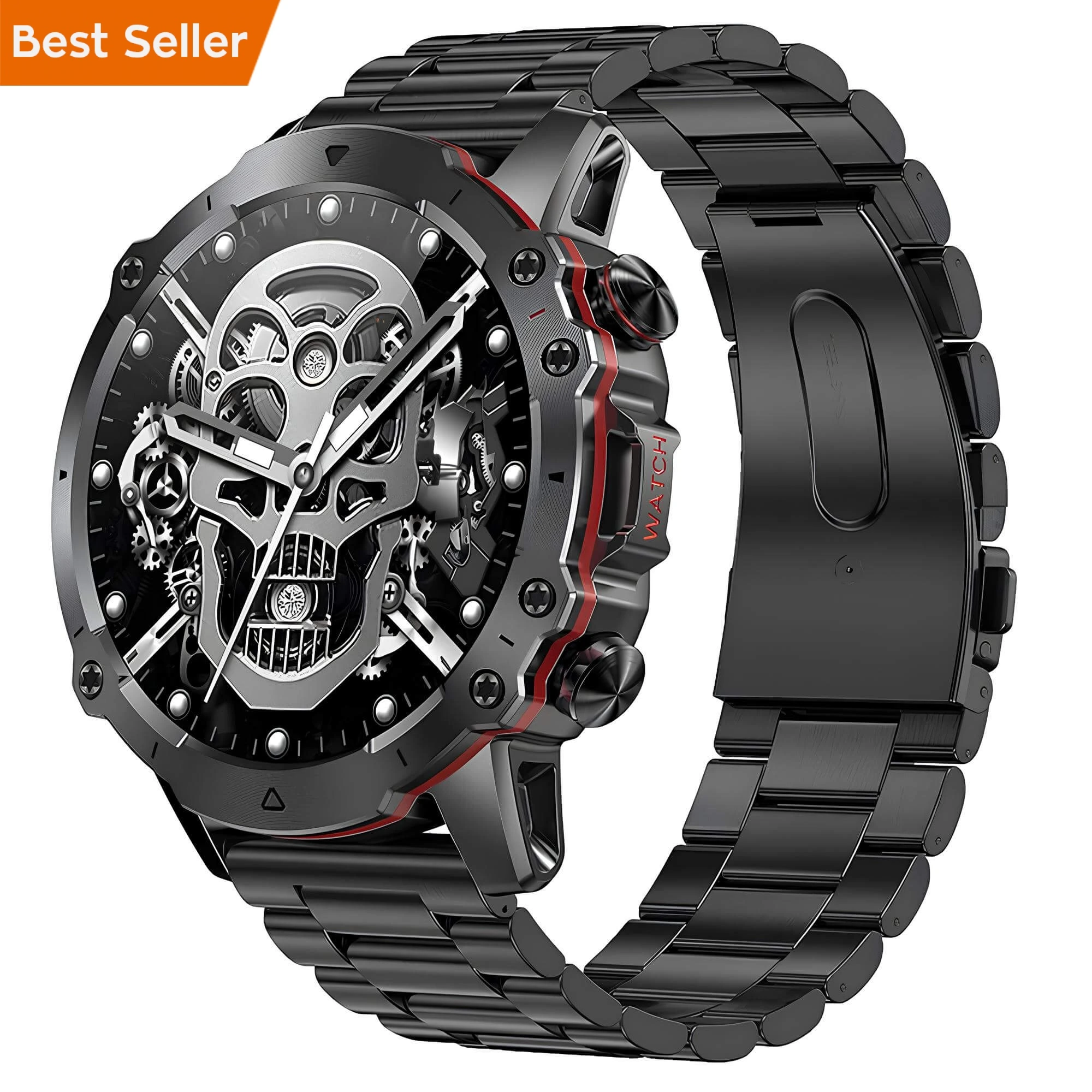 Smartwatch Microwear AK56 400mAh - Steel Black