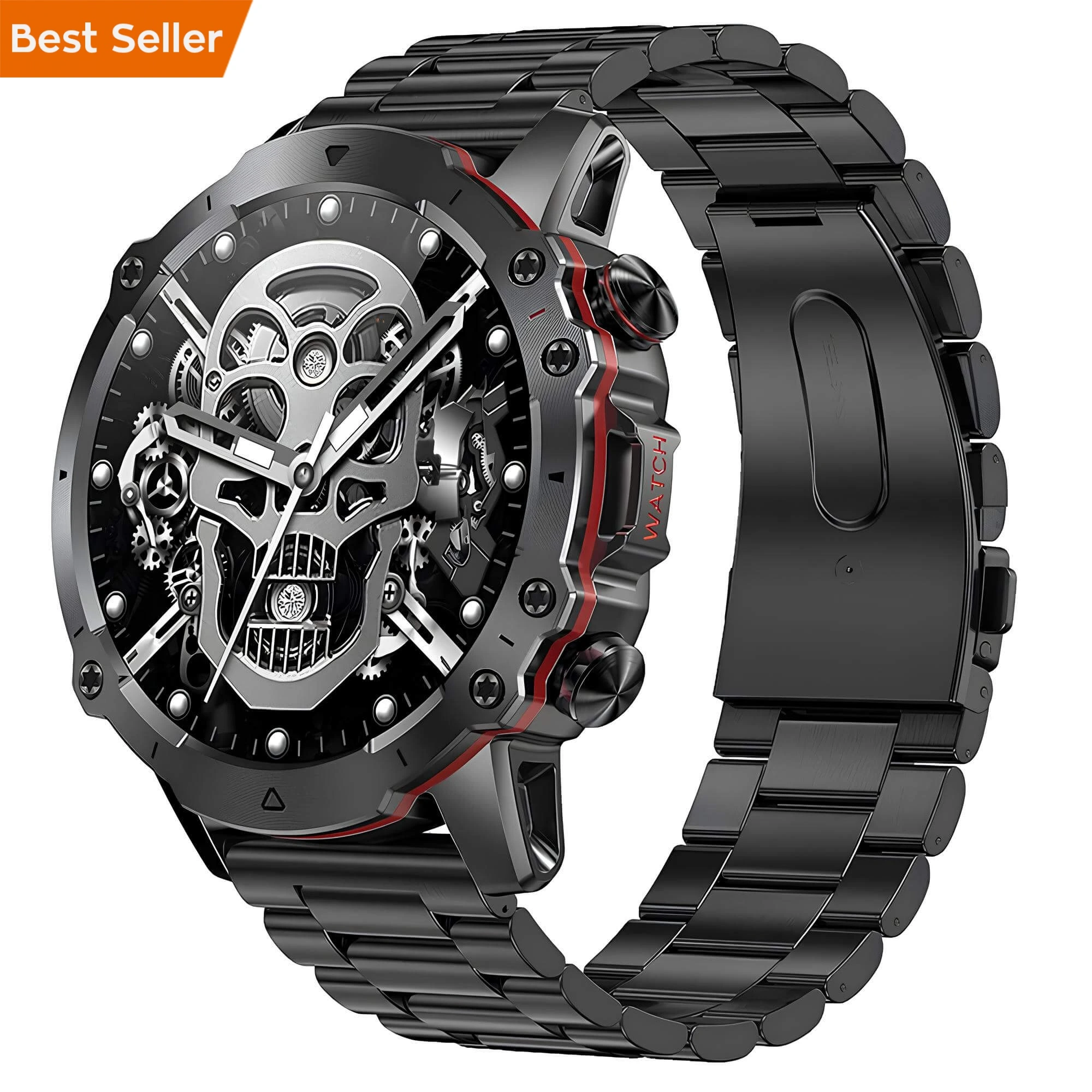 Smartwatch Microwear AK56 400mAh - Steel Black