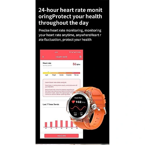 Smartwtch Microwear TK20 - Orange