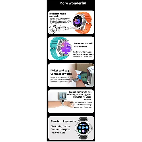 Smartwtch Microwear TK20 - Orange Smartwtch Microwear TK20 - Orange