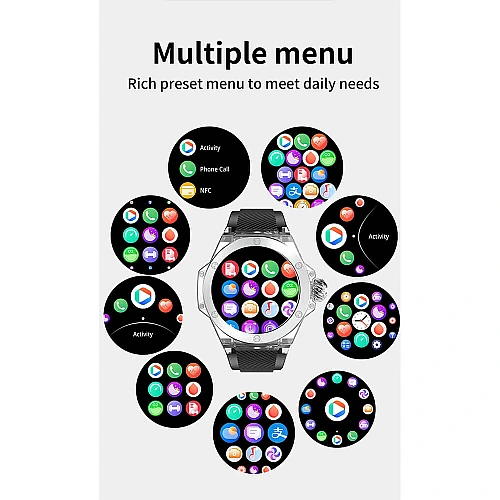 Smartwtch Microwear TK20 - Black 