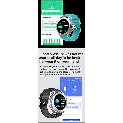 Smartwtch Microwear TK20 - Black 