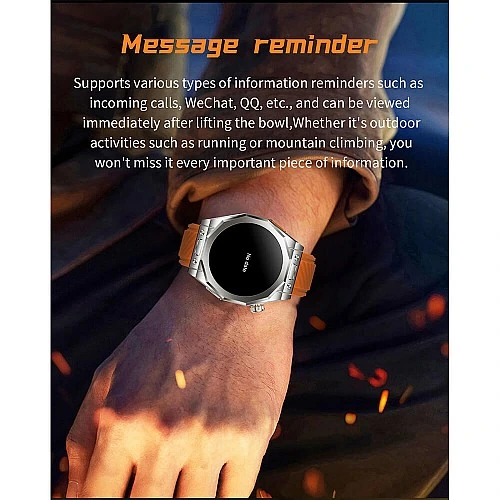 Smartwatch Microwear T83 Max - Brown