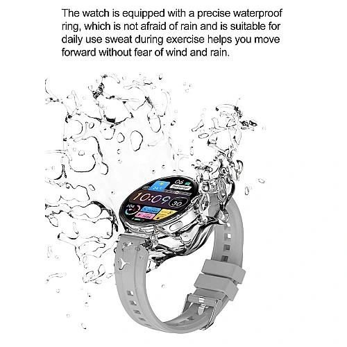 Smartwatch Microwear MK41 - Gold Steel