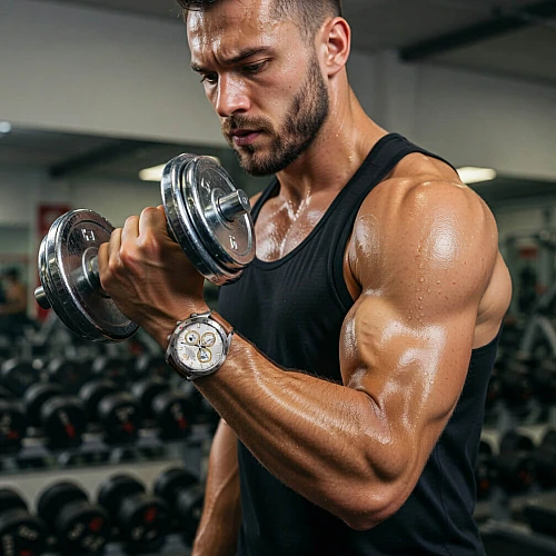 Smartwatch Microwear K95 - Brown Leather