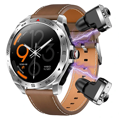 Smartwatch Microwear K95 - Brown Leather