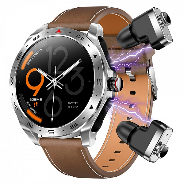 Smartwatch Microwear K95 - Brown Leather