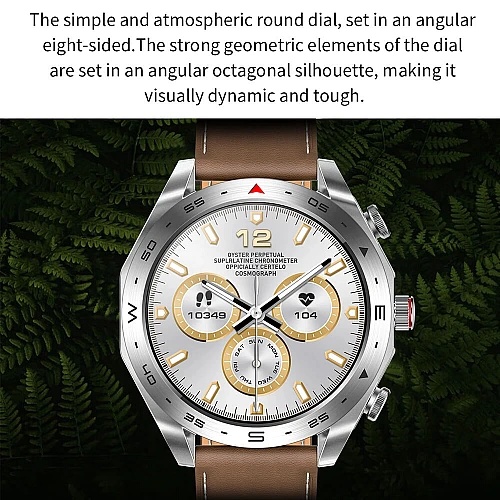 Smartwatch Microwear K95 - Steel Silver Smartwatch Microwear K95 - Steel Silver