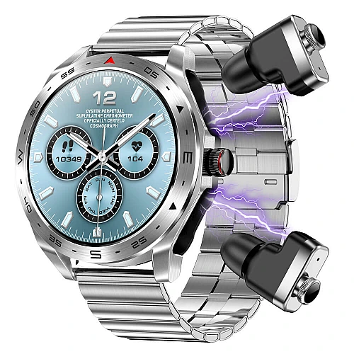 Smartwatch Microwear K95 - Steel Silver