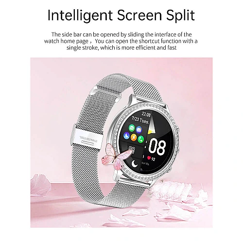 Smartwatch Microwear I70 - Gold Steel Smartwatch Microwear I70 - Gold Steel