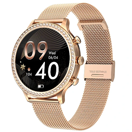 Smartwatch Microwear I70 - Gold Steel Smartwatch Microwear I70 - Gold Steel