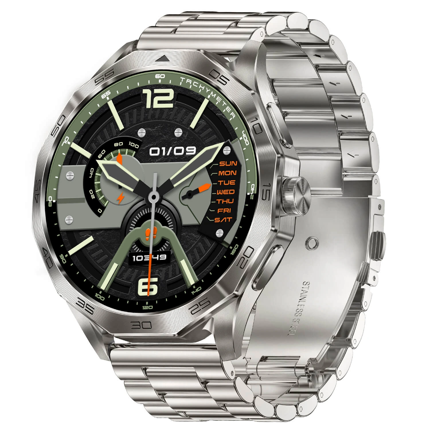 Smartwatch Microwear DA23 - Silver  Steel