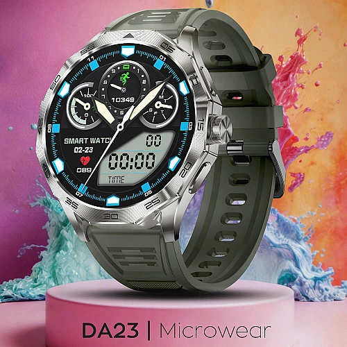 Smartwatch Microwear DA23 - Army Green