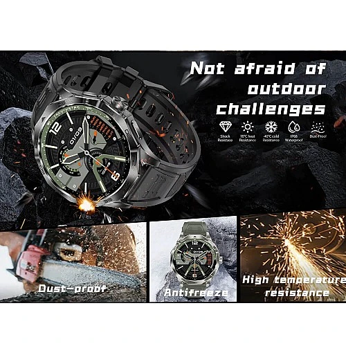 Smartwatch Microwear DA23 - Army Green