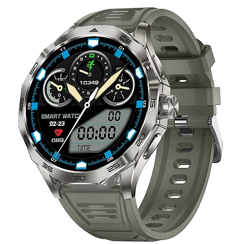 Smartwatch Microwear DA23 - Army Green
