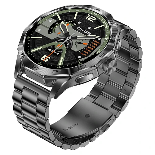 Smartwatch Microwear DA23 - Black Steel Smartwatch Microwear DA23 - Black Steel