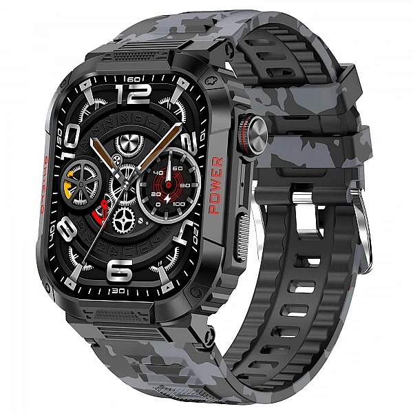 Smartwatch Microwear TK25 - Black Camo