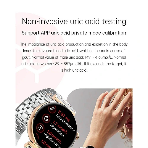 Smartwatch Microwear JA02 - Gold