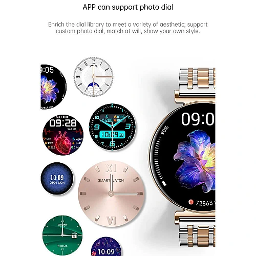 Smartwatch Microwear JA02 - Gold