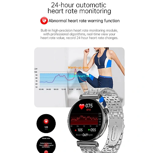 Smartwatch Microwear JA02 - Gold