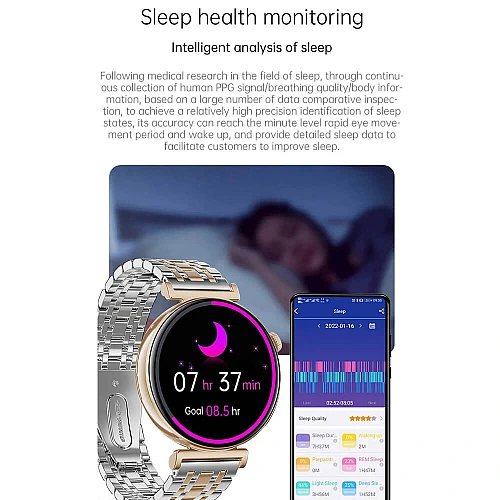 Smartwatch Microwear JA02 - Gold