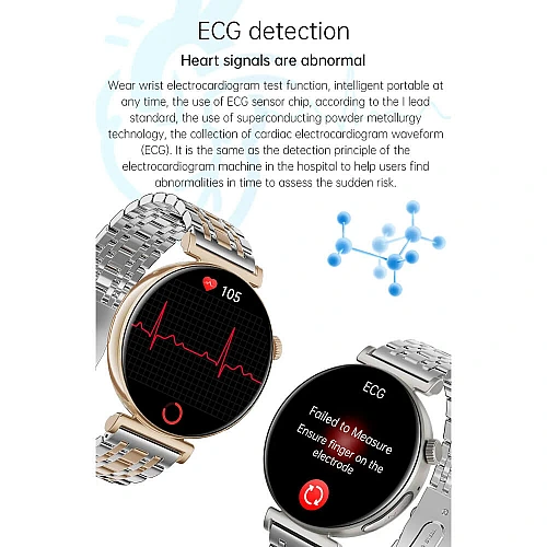 Smartwatch Microwear JA02 - Gold