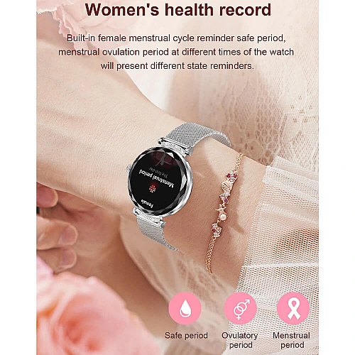 Smartwatch Microwear NX7 Pro  - Gold Steel