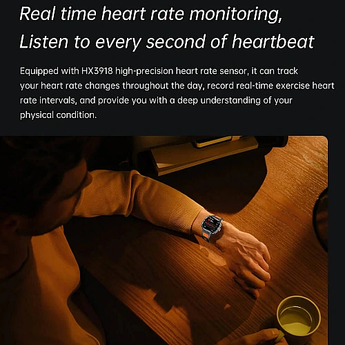 Smartwatch Microwear NX23 - Black