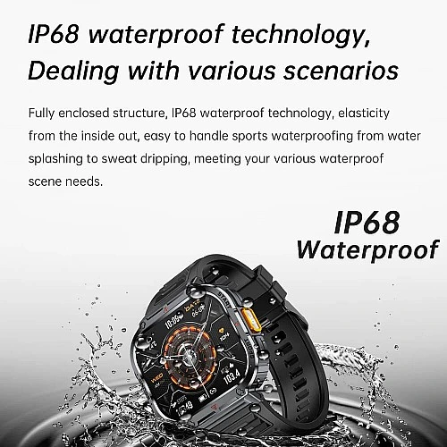 Smartwatch Microwear NX23 - Black