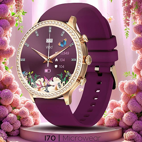 Smartwatch Microwear I70 - Magenta