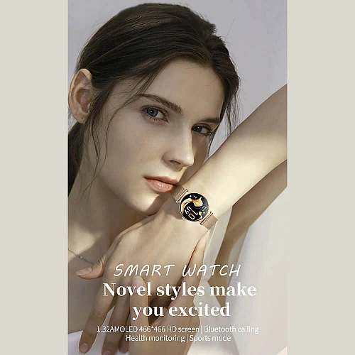 Smartwatch Microwear Y16 - Black Steel