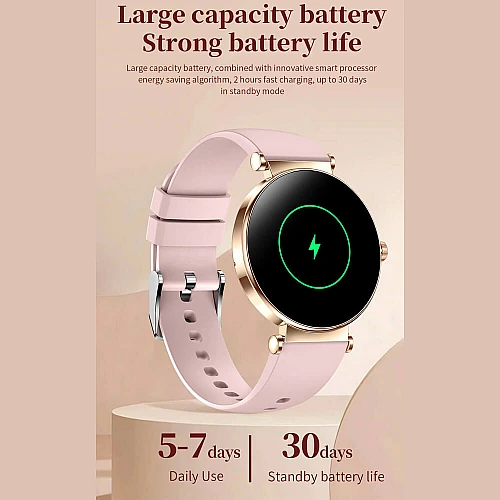 Smartwatch Microwear Y16 - Black Steel