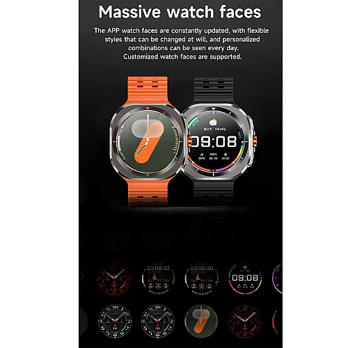 Smartwatch Microwear Z7 Ultra  - Blue