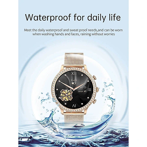 Smartwatch Microwear I70 - Gold Steel Smartwatch Microwear I70 - Gold Steel